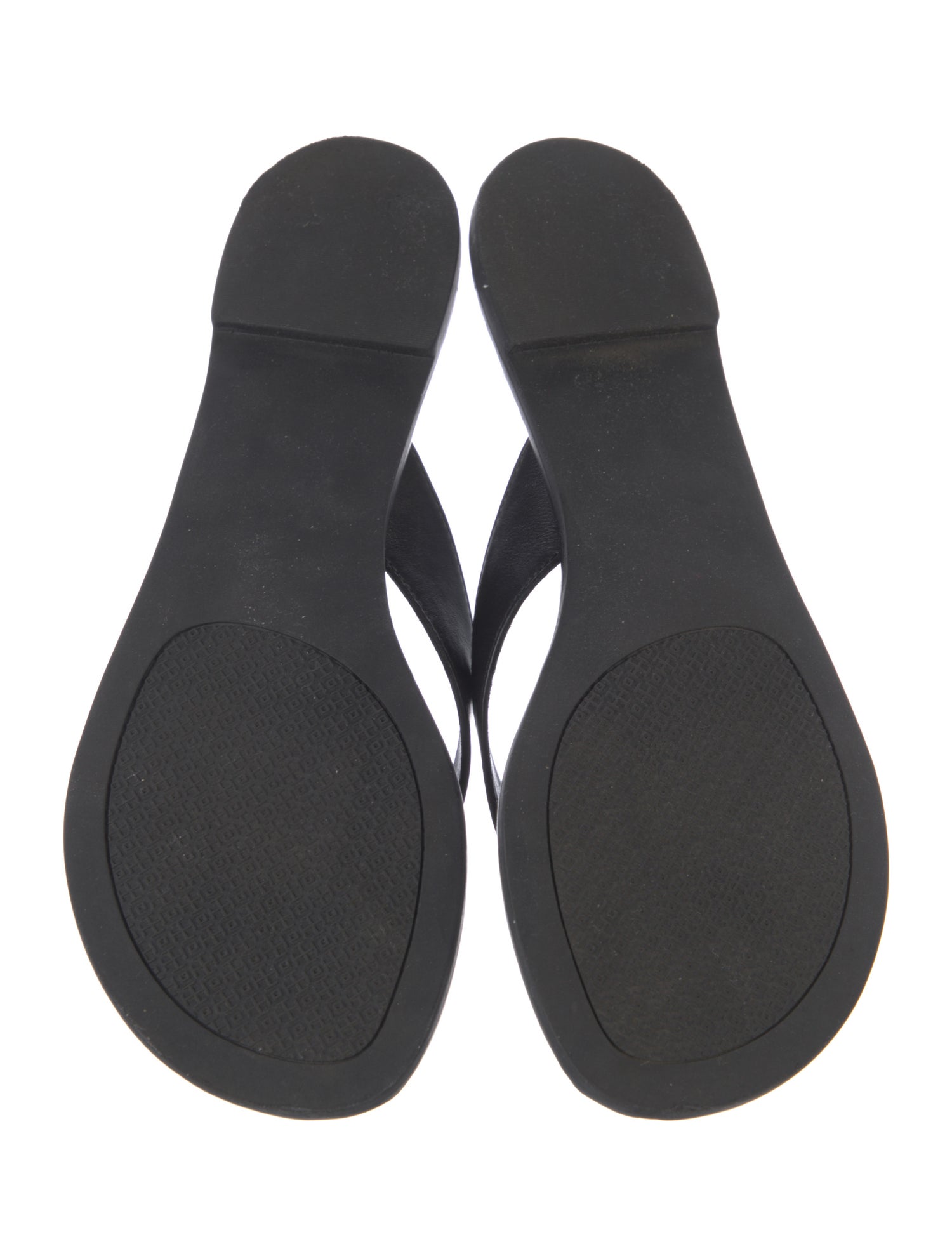 Tory Burch Leather Flip Flops